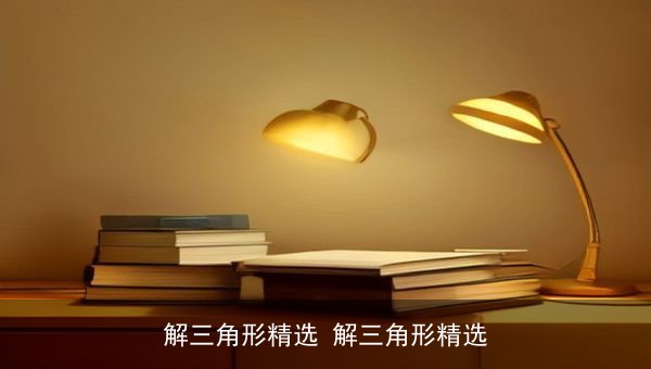 解三角形精选：高考数学提分必备专题资料（解析版+学生版）
